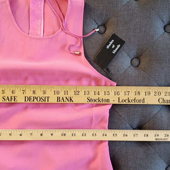 NWT Shades of Blonde Pink Dress S - Picture 4 of 6